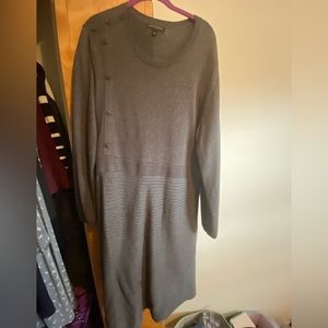 Banana Republic Grey Sweater dress